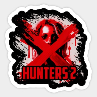 Hunters Tv Series 2 Sticker